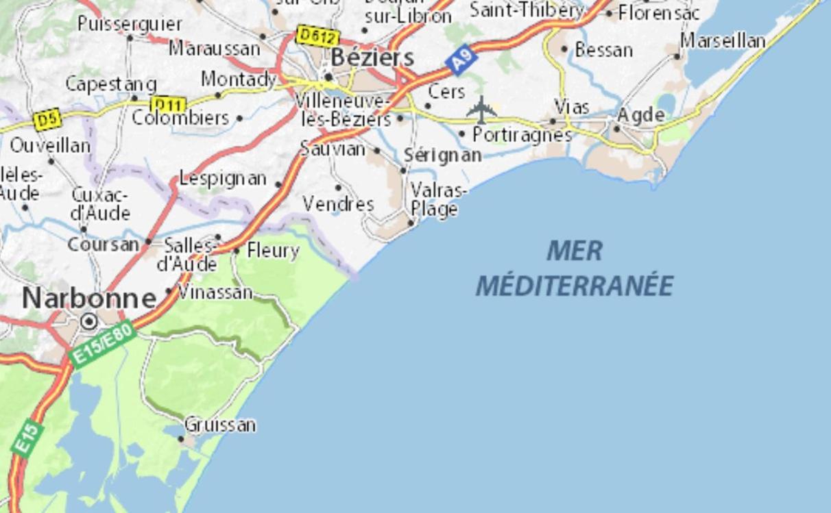 Résidence du soleil Béziers Eksteriør billede